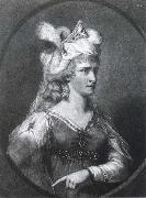 Sarah Siddons as Zara in Congreve-s The Mourning Bridg John Raphael Smith